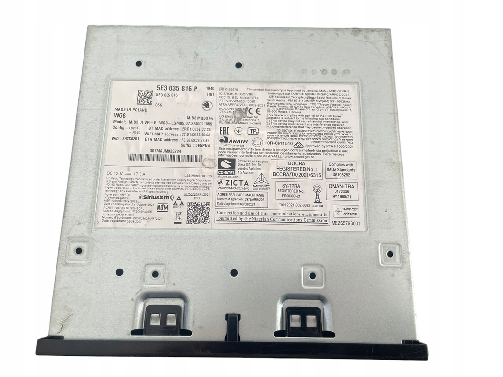 фото №8, Skoda ocatavia iv модуль mib3 5e0035816p