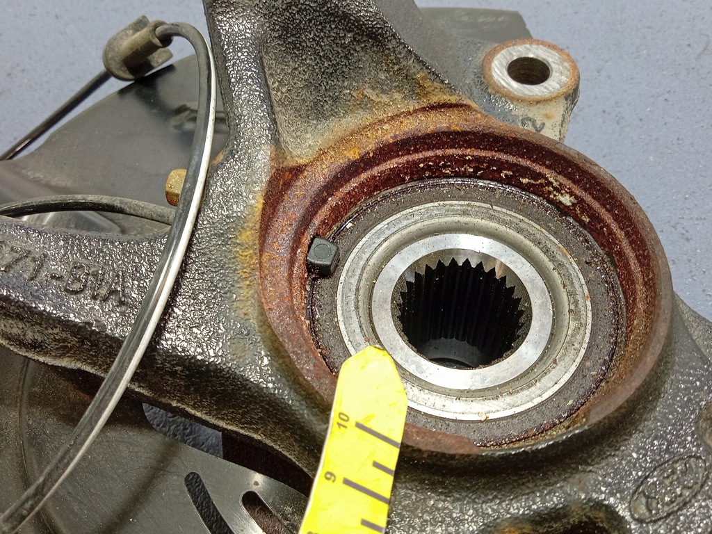 фото №7, Ford puma ii mk2 поворотний кулак ліва перед ступиця