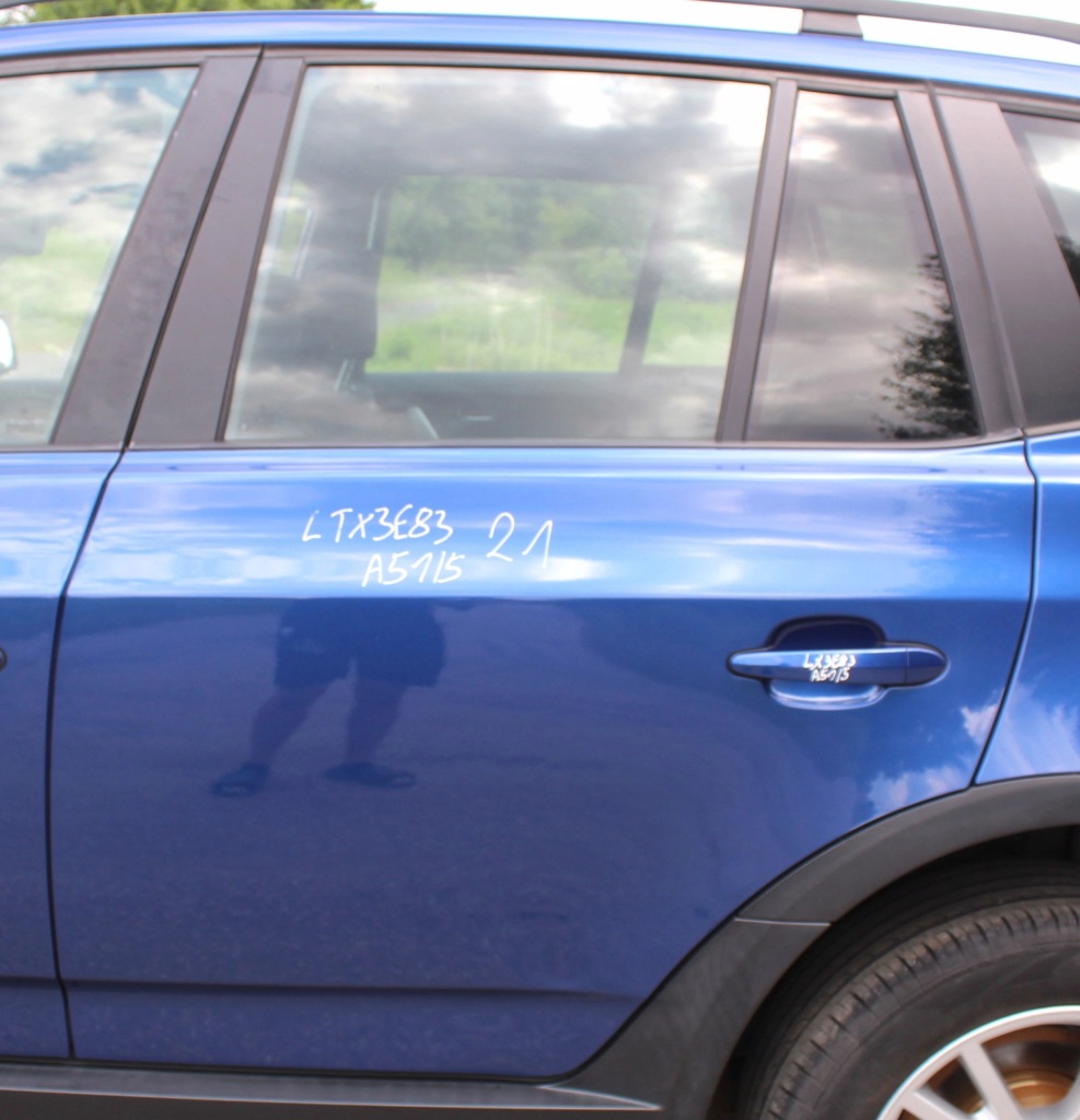 фото №1, Дверь левый задняя bmw x3 e83 a51 montegoblau