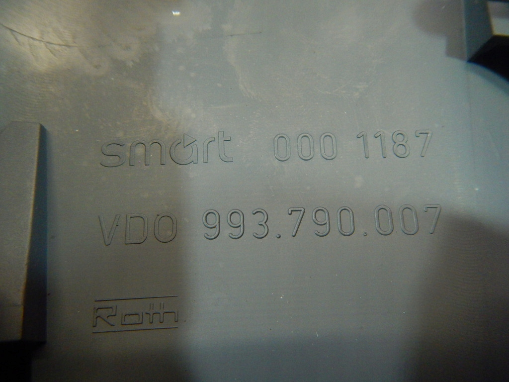 фото №10, Smart fortwo w450 00- 0.6 счетчик приборы 110008872014 993790007