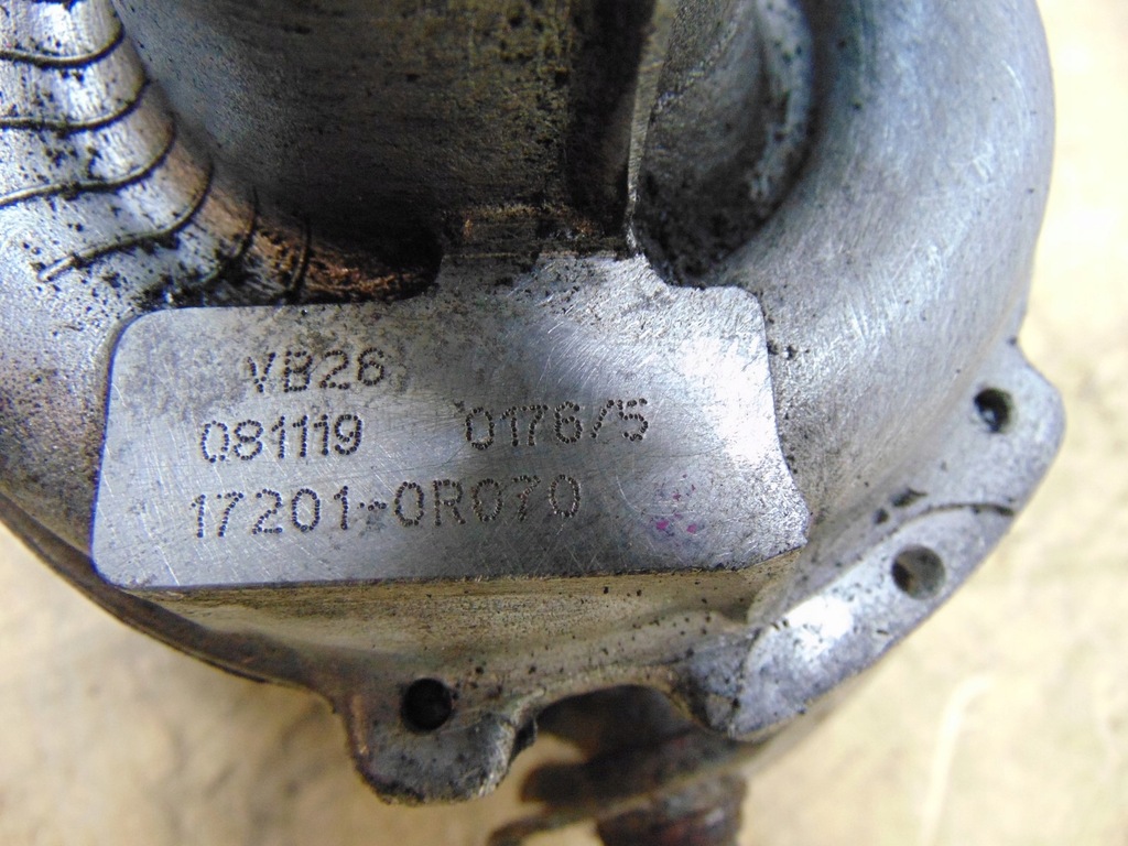 фото №14, Турбонагнітач toyota avensis t27 2.0 d4d