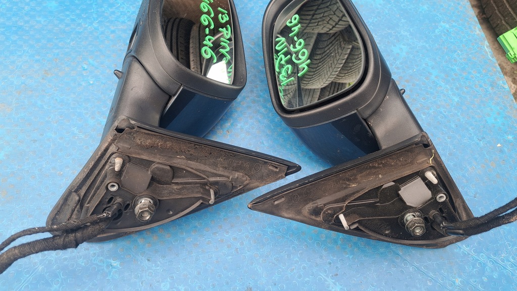 фото №11, Volvo s60 i v70 ii lift 04- зеркало правое левая 13 pin poświetlane складной