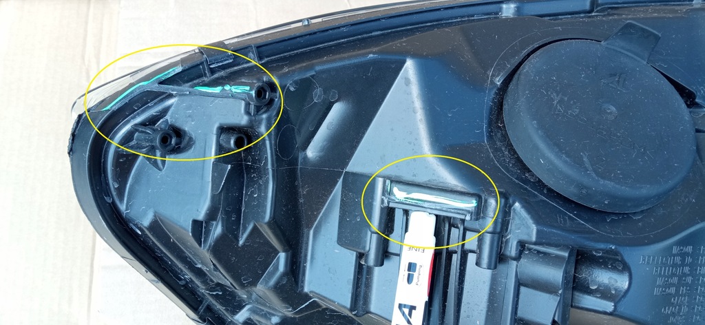 фото №13, Renault captur i 13- лампа фара правый перед обычная h1 260105066r