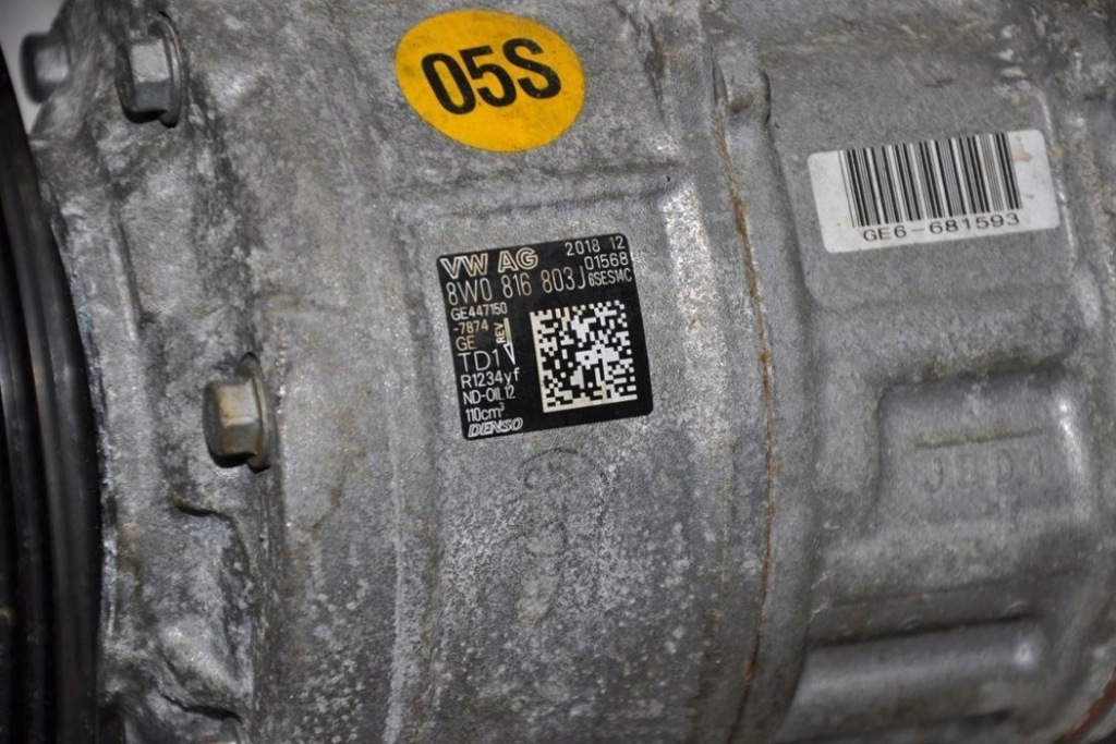 фото №9, Компресор кондиціонера audi a5 sportback f5a 8w0816803j бензиновий 140kw