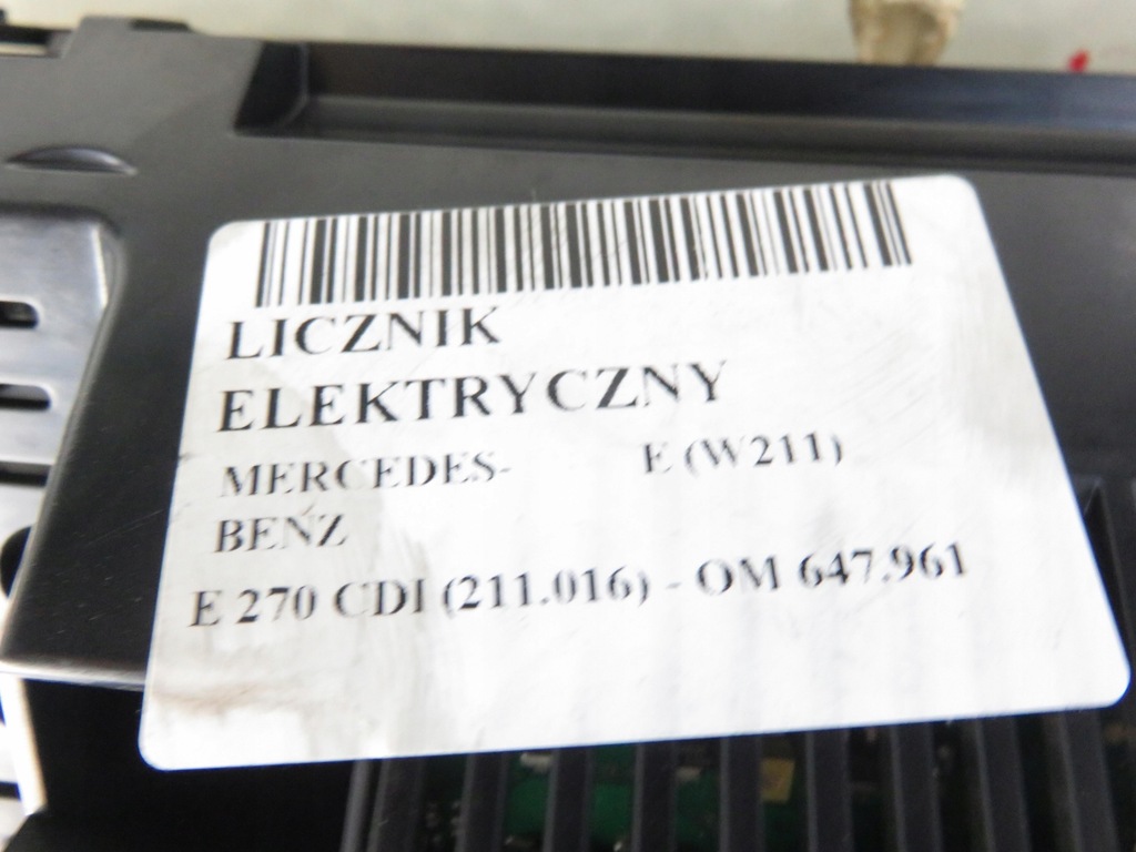 фото №7, Счетчик mercedes w211 e 270 cdi a2115402311