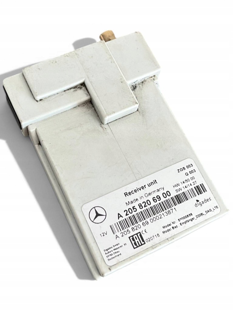 Купити Mercedes s w222 модуль блок керування webasto a2058206900