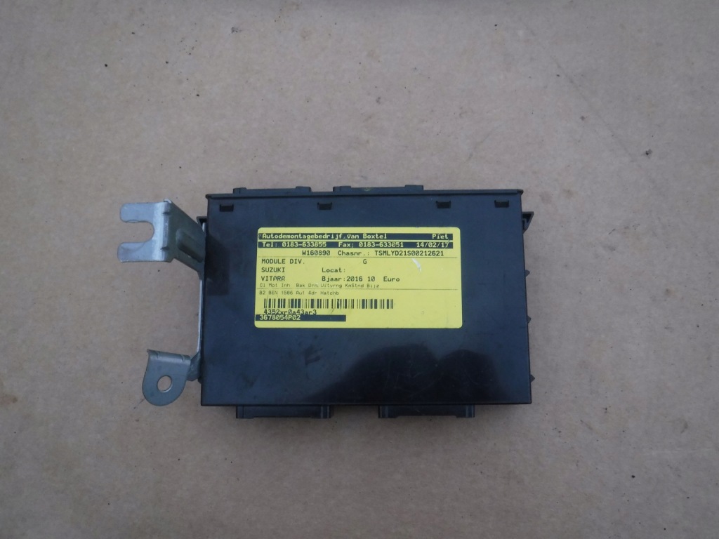 фото №1, Модуль блок керування suzuki vitara iii 36780-54p02