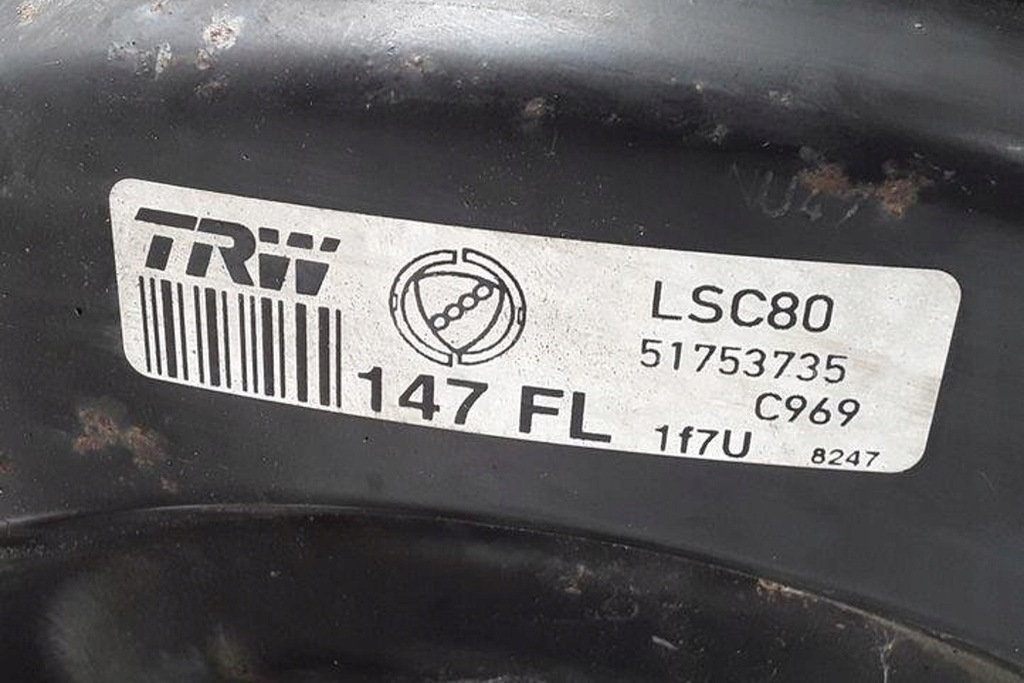 фото №13, Усилитель тормозов alfa romeo gt 937_ 51753735 1.91l дизель 110kw 2005