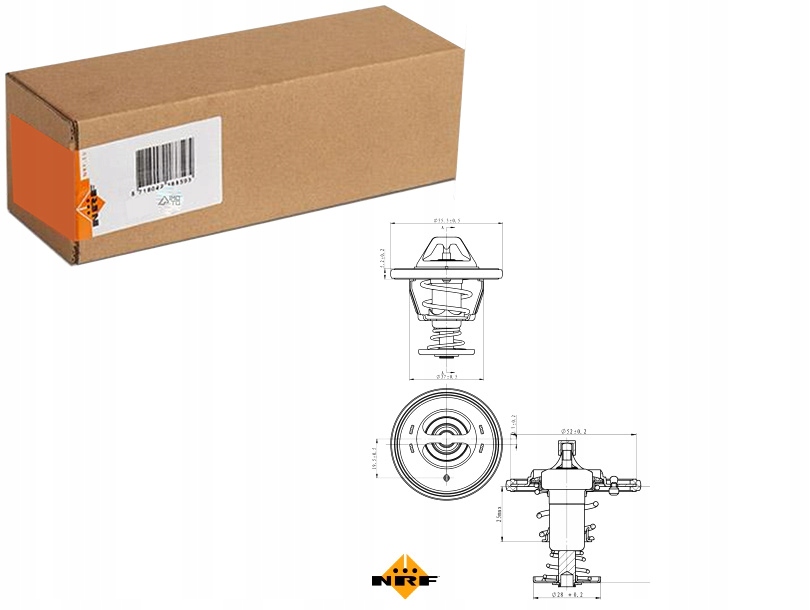 фото №1, Термостат жидкость охлаждающей ford ranger ford usa probe ii mazda 2 3