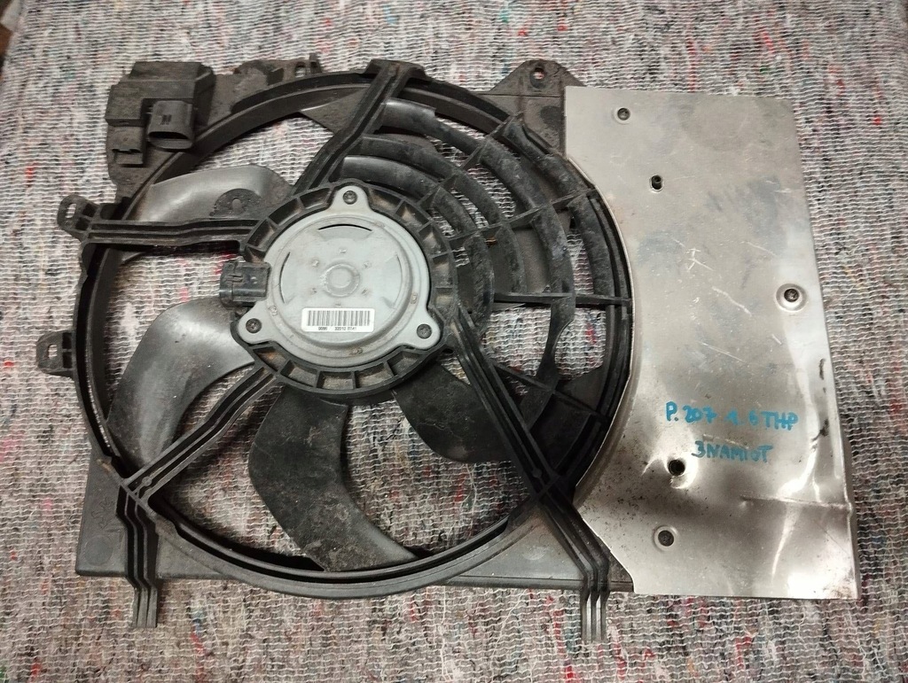 фото №1, Peugeot 207 1.6 thp citroen c3 ii вентилятор радиатора