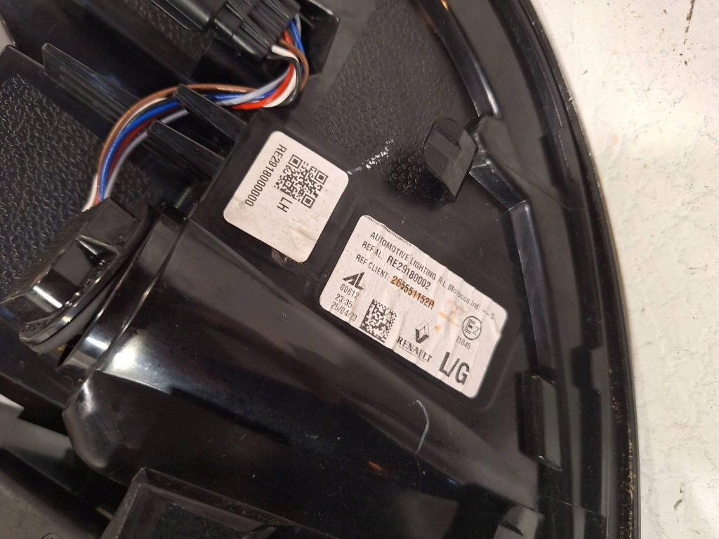 фото №6, Лампа задняя левая 265551152r renault austral