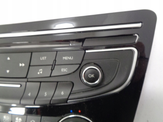 фото №5, Peugeot 508 панель радио кондиционера 96656641xz