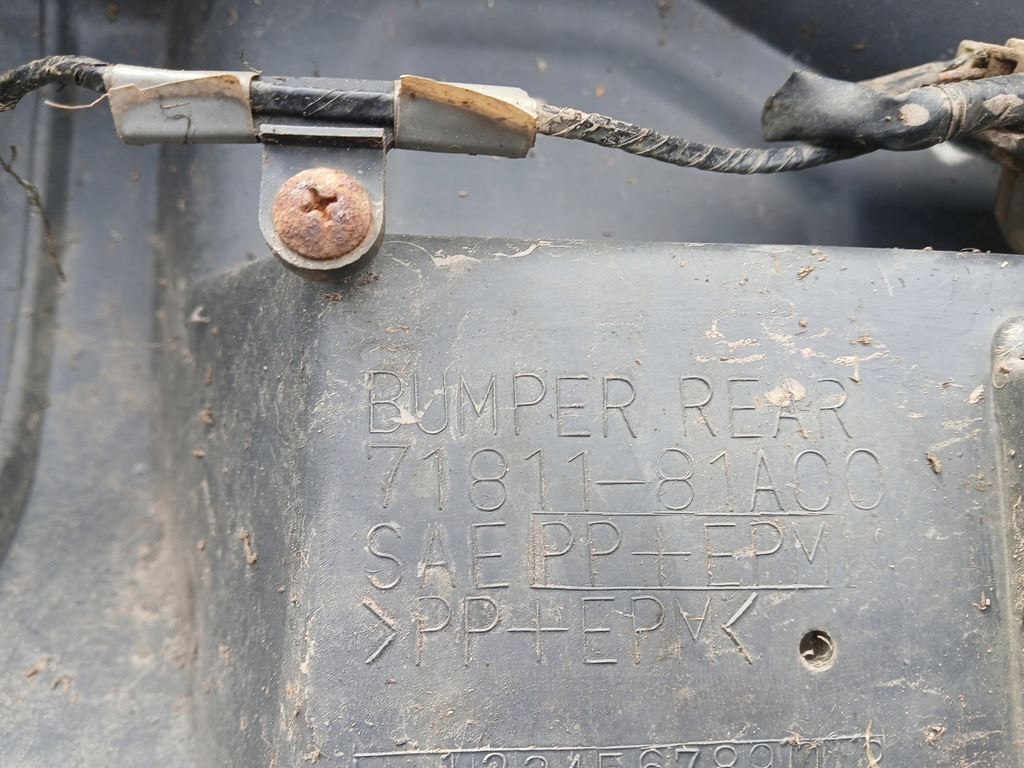 фото №6, Suzuki jimny 1.3 бампер задня 98-...9