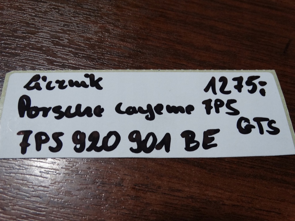 фото №6, Idealny лічильник приладова панель porsche cayenne 7p5 gts 1