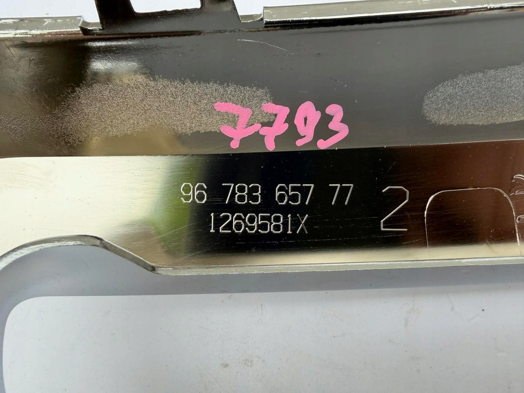 фото №7, Peugeot 2008 i 12-16 хром рамка решётка решетка nowa оригинальный номер 7793