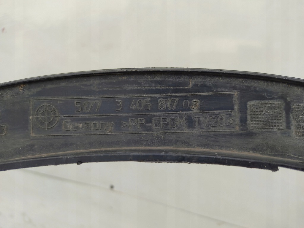 фото №6, Bmw x3 e83 молдинг крыла левая перед 3405817