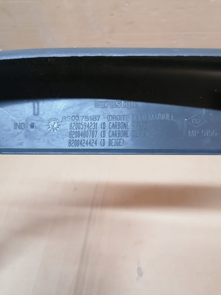 фото №4, Захист молдинг обшивка задня kpl renault espace iv