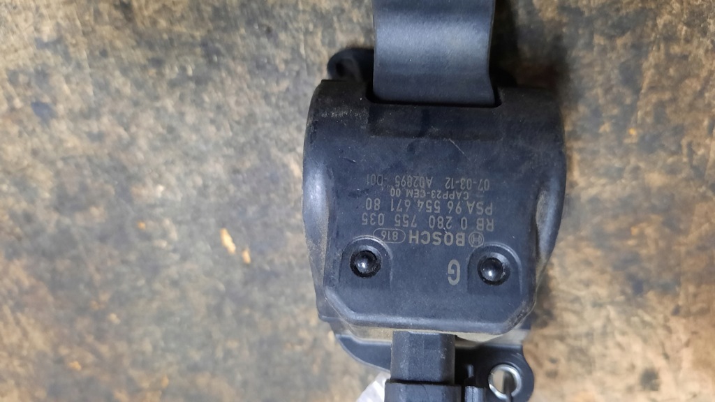 фото №5, Потенціометр газу citroen berlingo 1.6d 07r