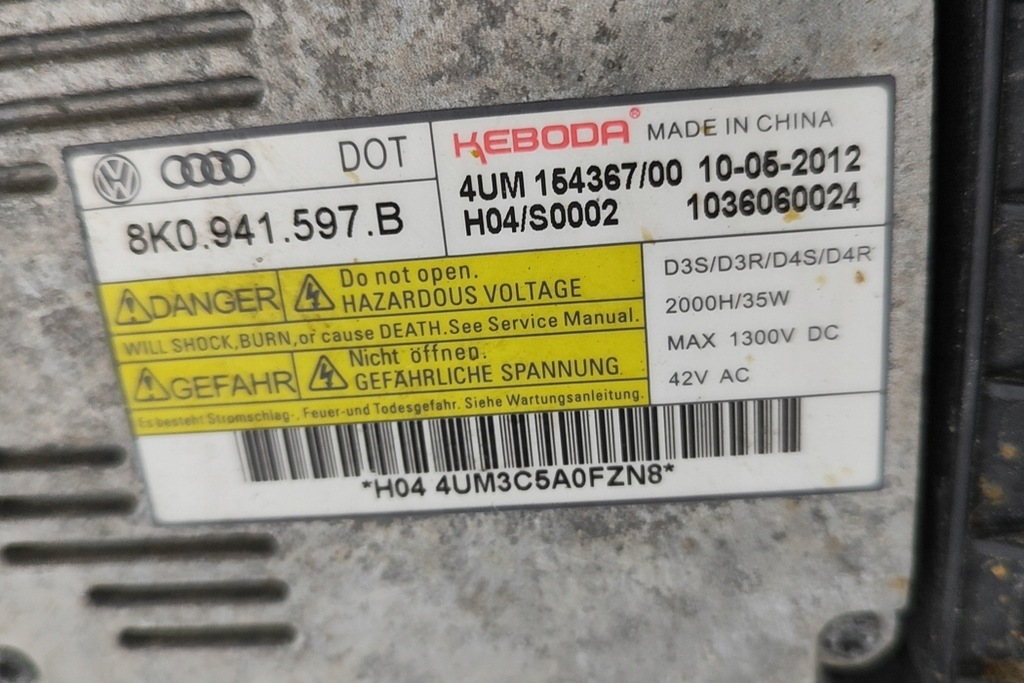 фото №13, Audi q5 8r передний левый фара 8r0941005 2013 lhd 23856075