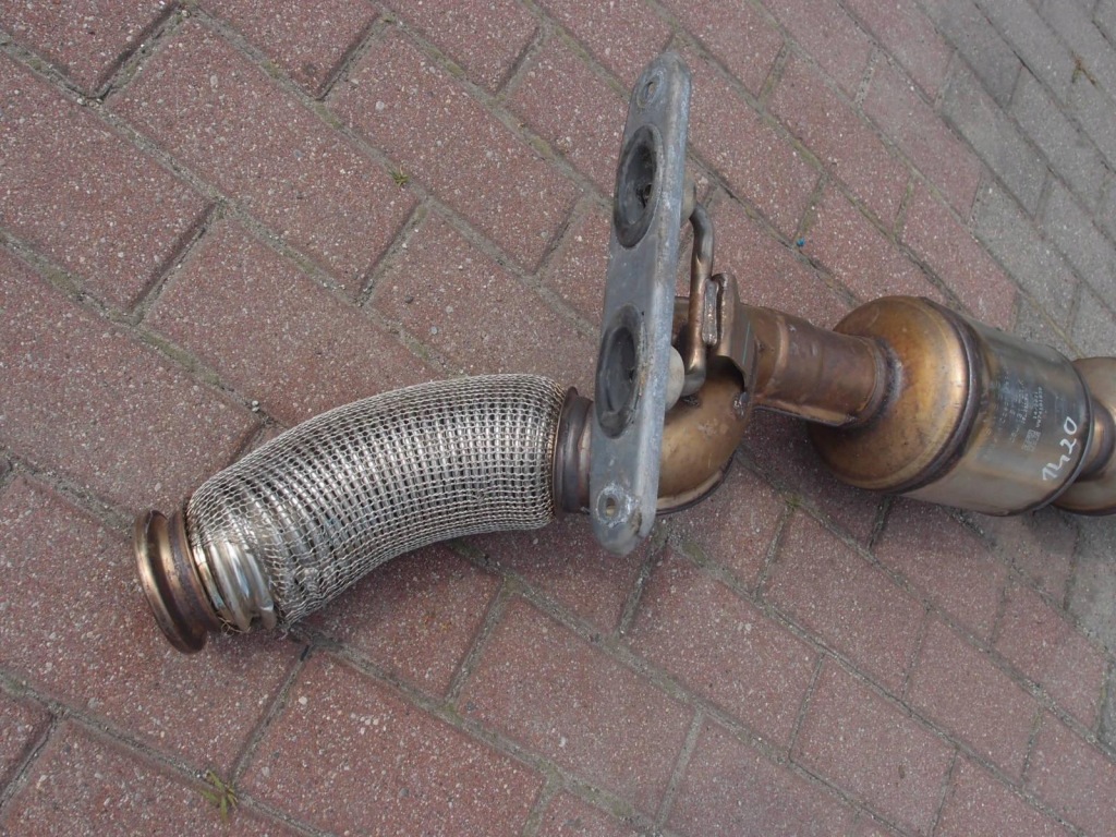 фото №9, Гаситель катализатор комплект vw touran 2.0 tdi