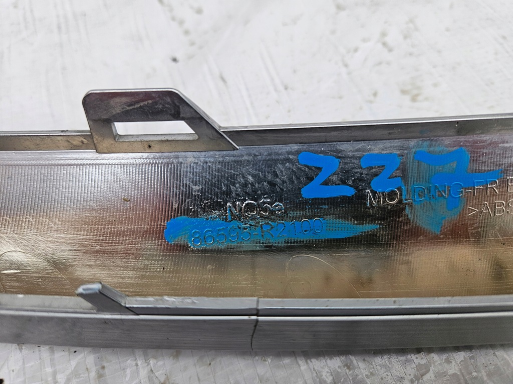 фото №6, Kia sportage v молдинг хром бампер левый перед 86595-r2100