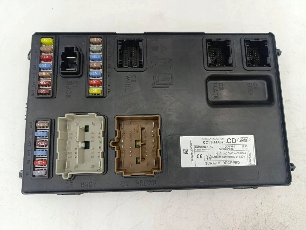 Комплект зажигания ford transit custom s180145001b 2.2l дизель 2012 с Разборки