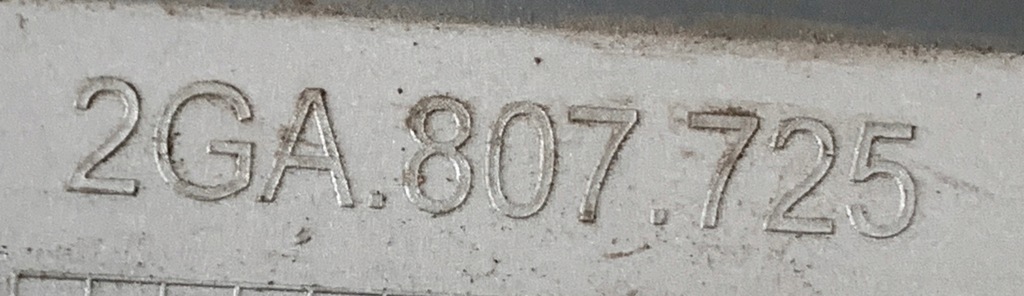 фото №5, Молдинг бампера задняя vw t-roc 2ga807725