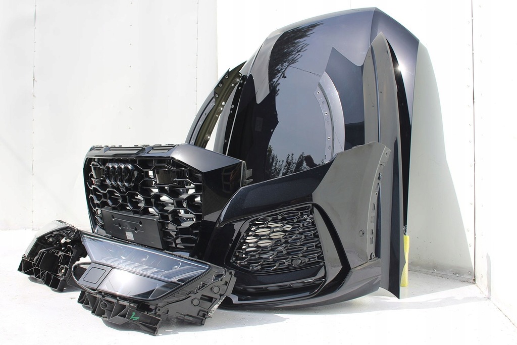 фото №13, Audi rsq8 перед matrix капот крила бампер pas передній лампи підсилювач