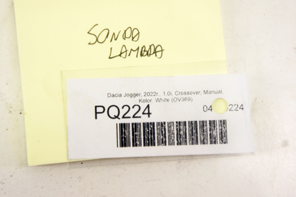 Pq224 dacia jogger 1.0i датчик лямбда-зонд в Украине