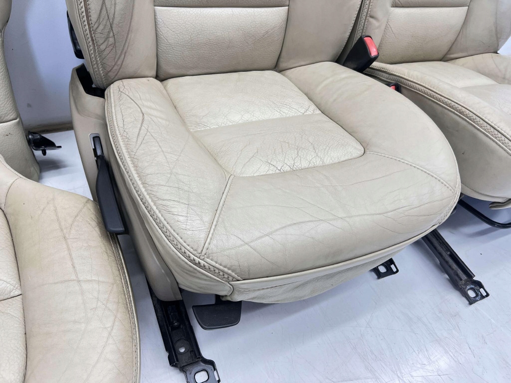 фото №5, Volvo xc70 ii v70 iii 07-16 сиденья комплект заднее сиденье обшивки beż