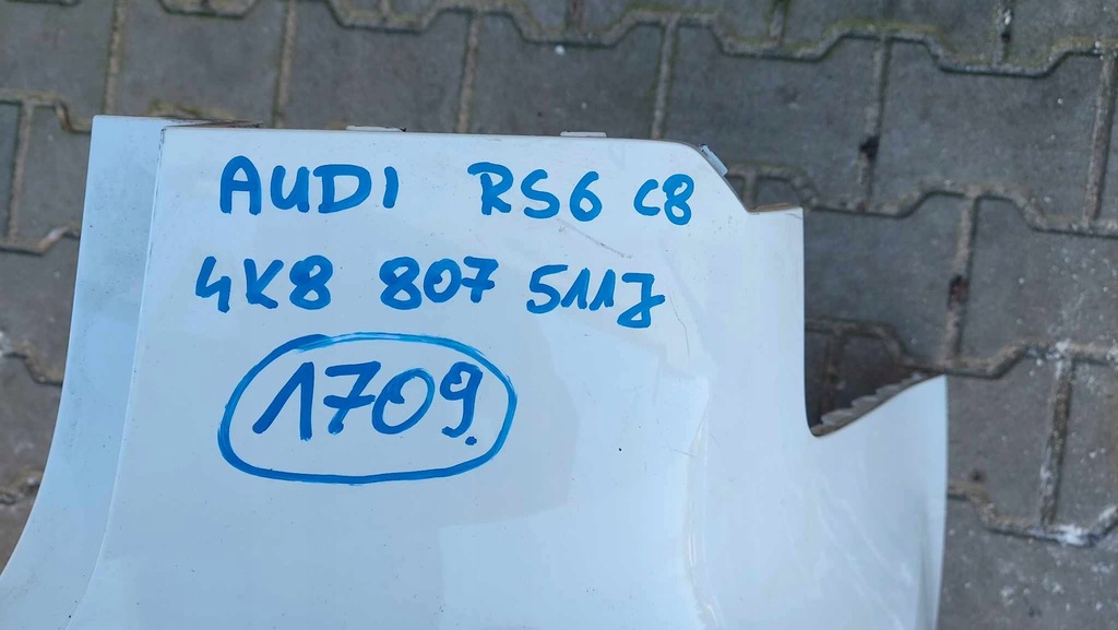 фото №10, Audi a6 c8 4k rs6 бампер задняя задний 1709