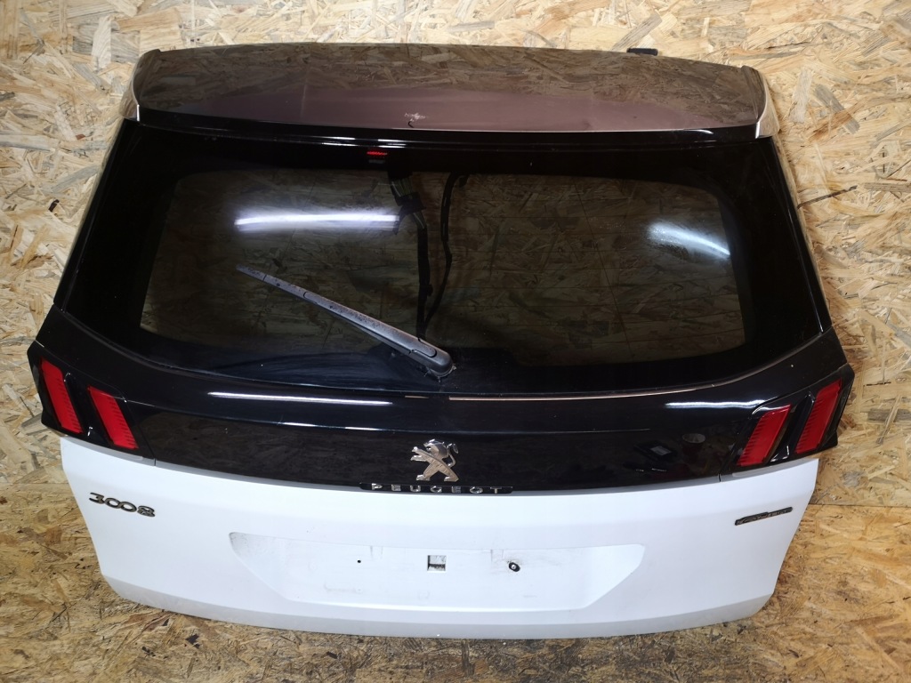 фото №1, Peugeot 3008 ii крышка багажника задняя комплект w цвет перламутр