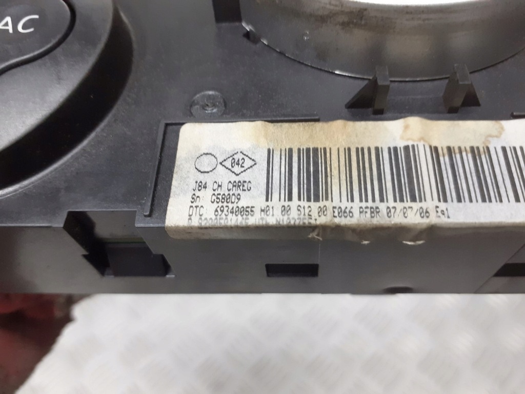 фото №2, Панель обдув кондиционера renault scenic ii