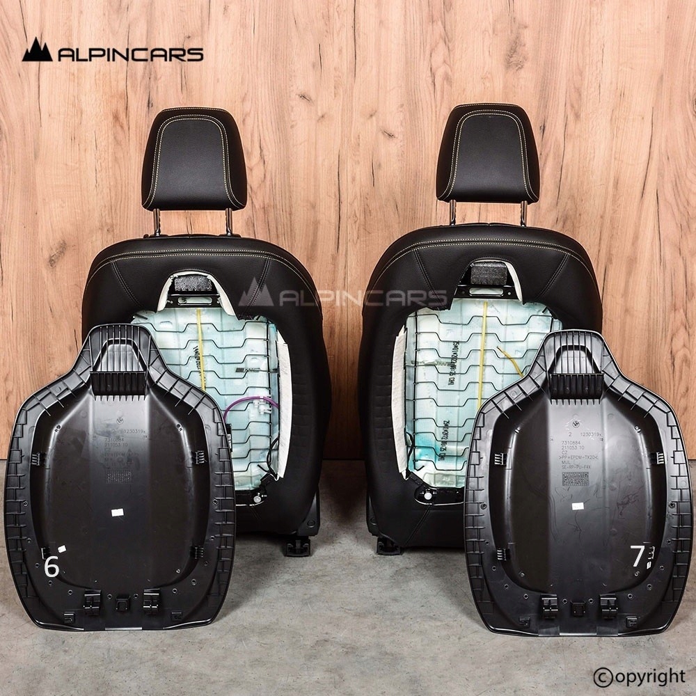 фото №12, Bmw f39 x2 обивка сиденья середина кожа