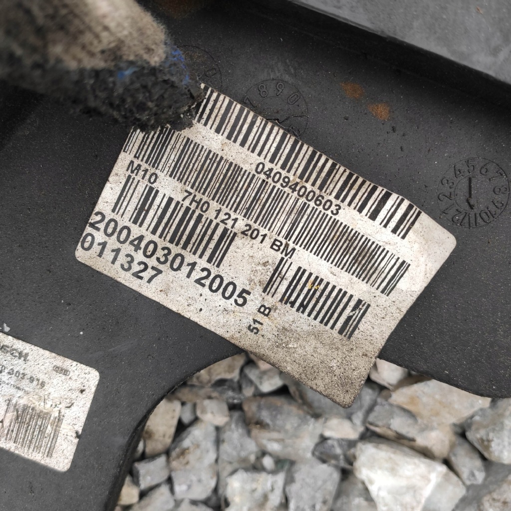 фото №5, Вентилятор вентилятор vw t5 1.9 tdi 7h0121207