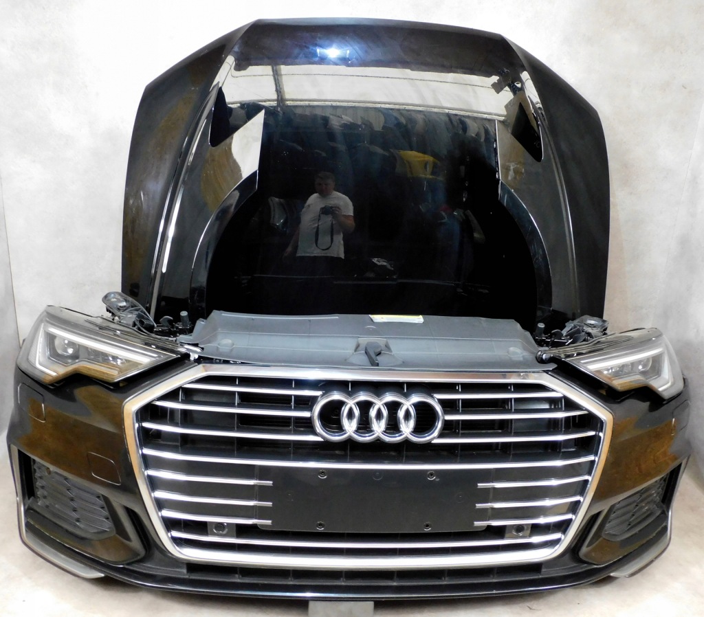 Audi a6 c8 4k s line перед бампер фары капот ремень крылья full led с Разборки