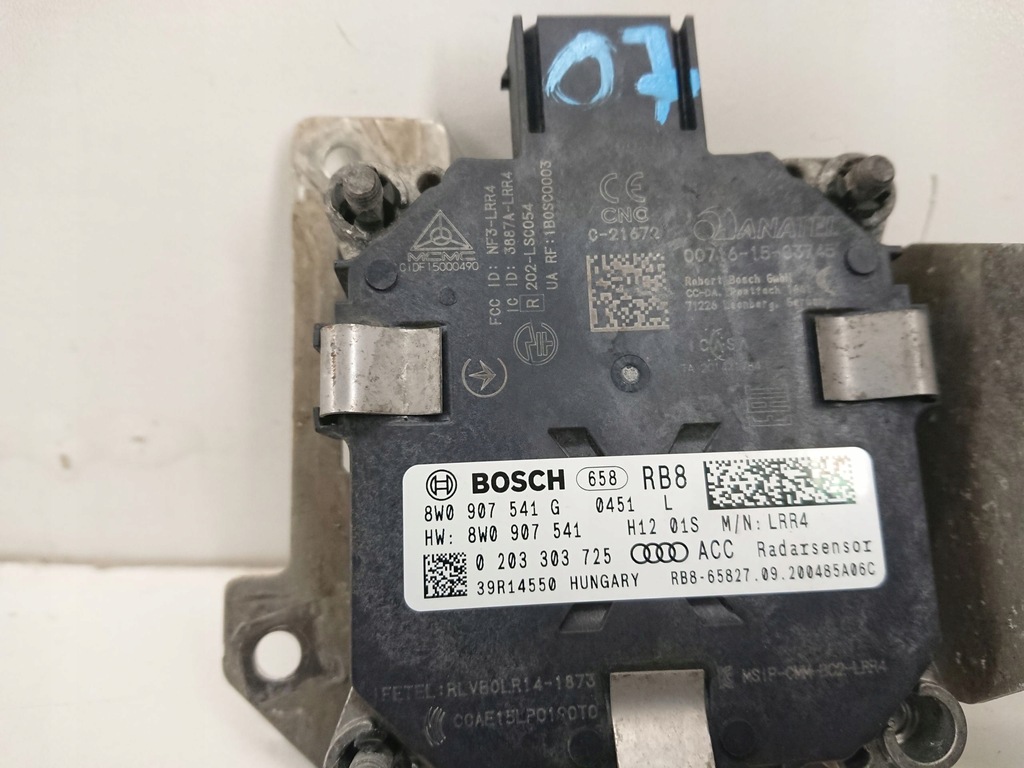 фото №7, Audi a4 b9 8w радар distronic лівий