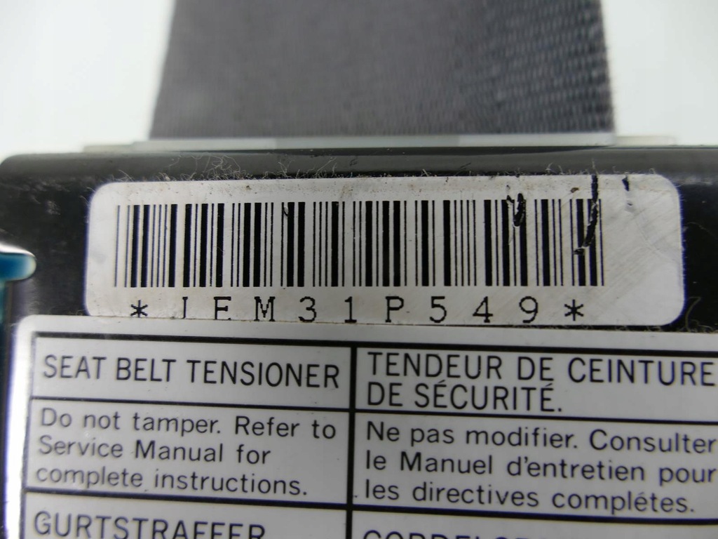 фото №9, Honda cr-v i crv pas безопасности правый перед