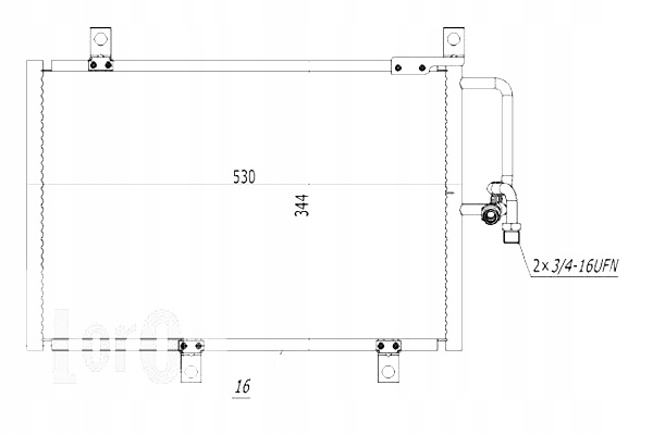 фото №9, Радиатор кондиционера alfa romeo 146 nowa