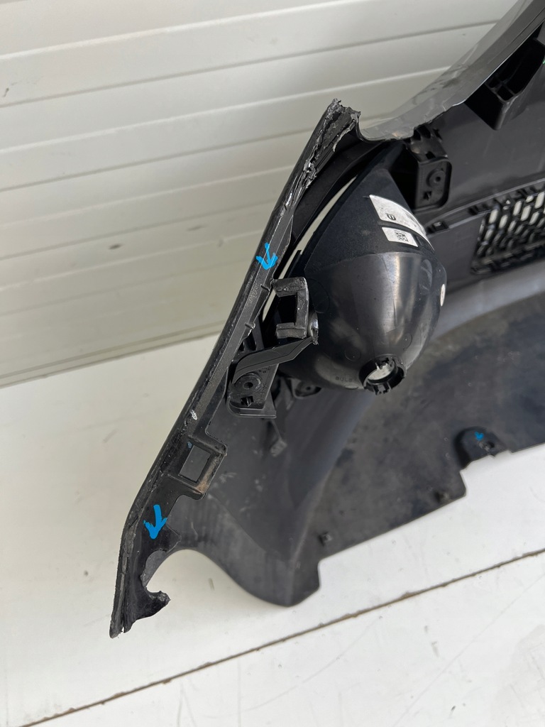 фото №13, Бампер перед передний fiat 500 ii 2 противотуманная фара решётка радиатора