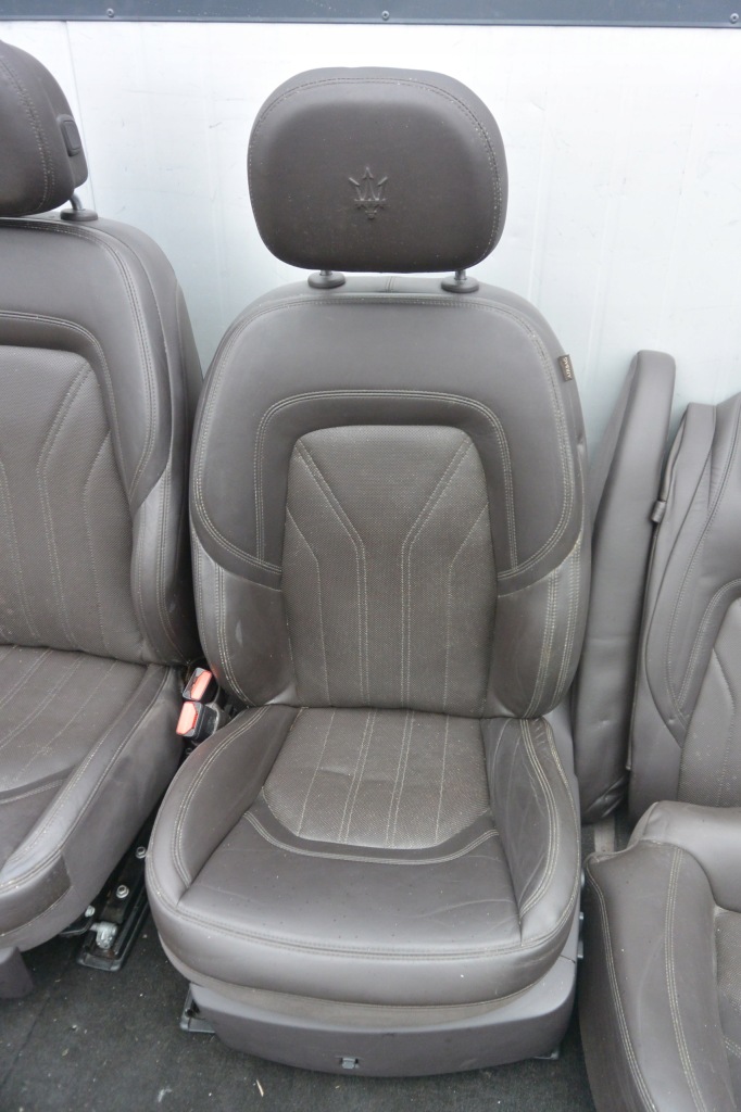 фото №6, Maserati quattroporte vi сиденья заднее сиденье кожа коричневый nappa bowers & wilkins