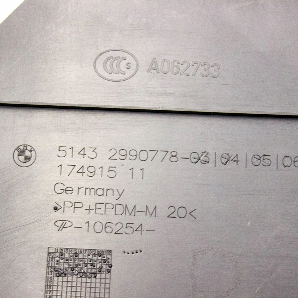 фото №6, Bmw x1 e84 2013 правая сторона защита верхний стойка / b