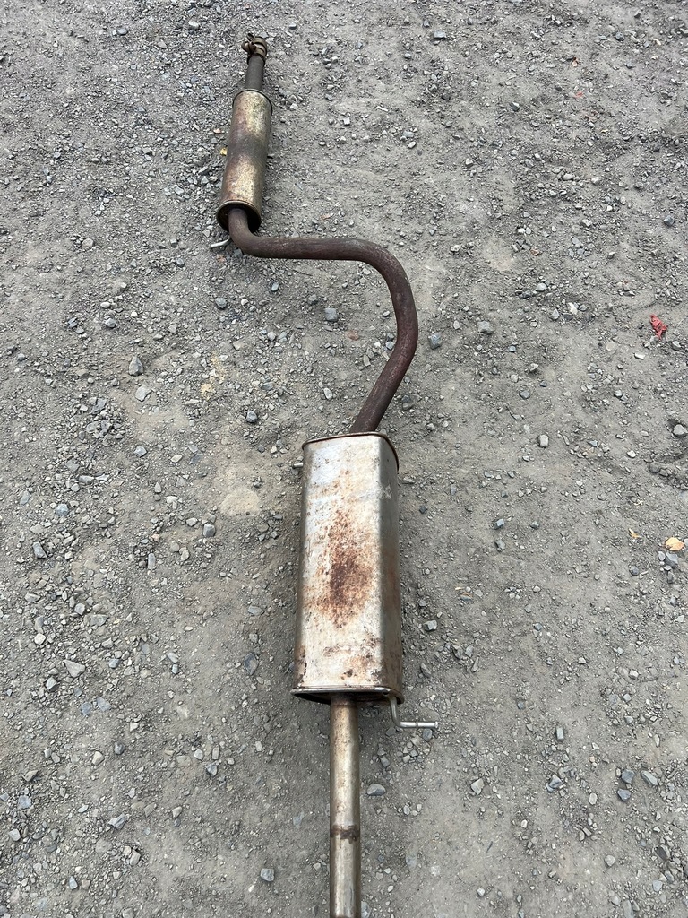 фото №4, Гаситель, выхлоп kompletny skoda fabia iv lift 1.0tsi