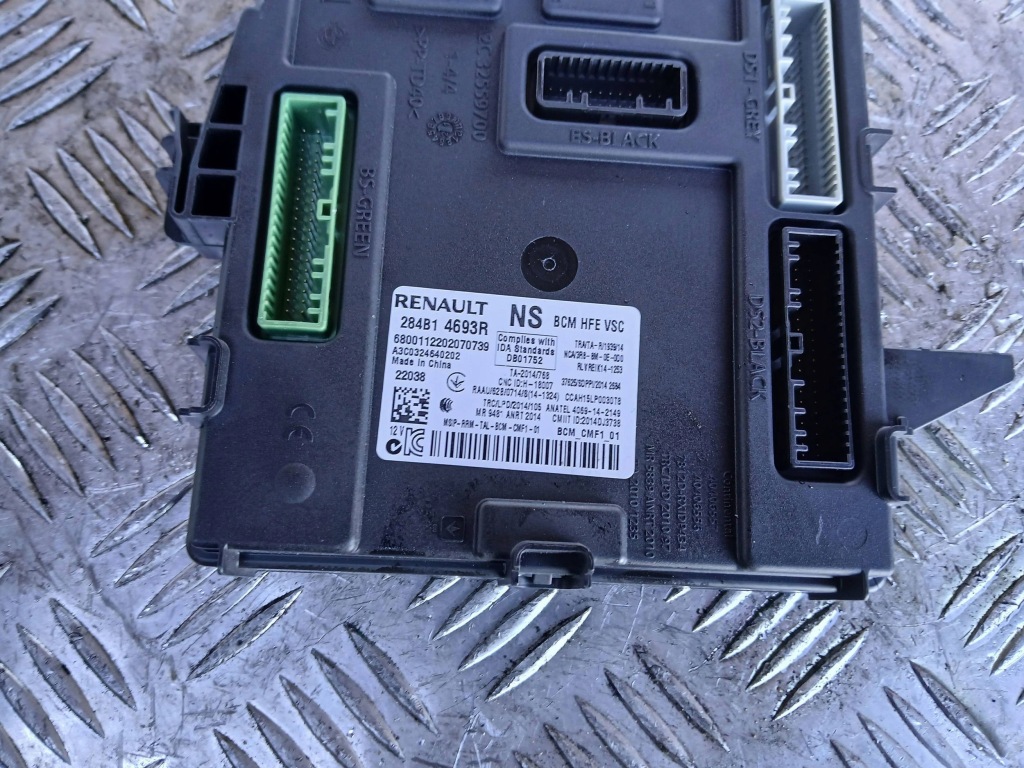 фото №2, Renault koleos ii модуль bcm 284b14693r 2022r