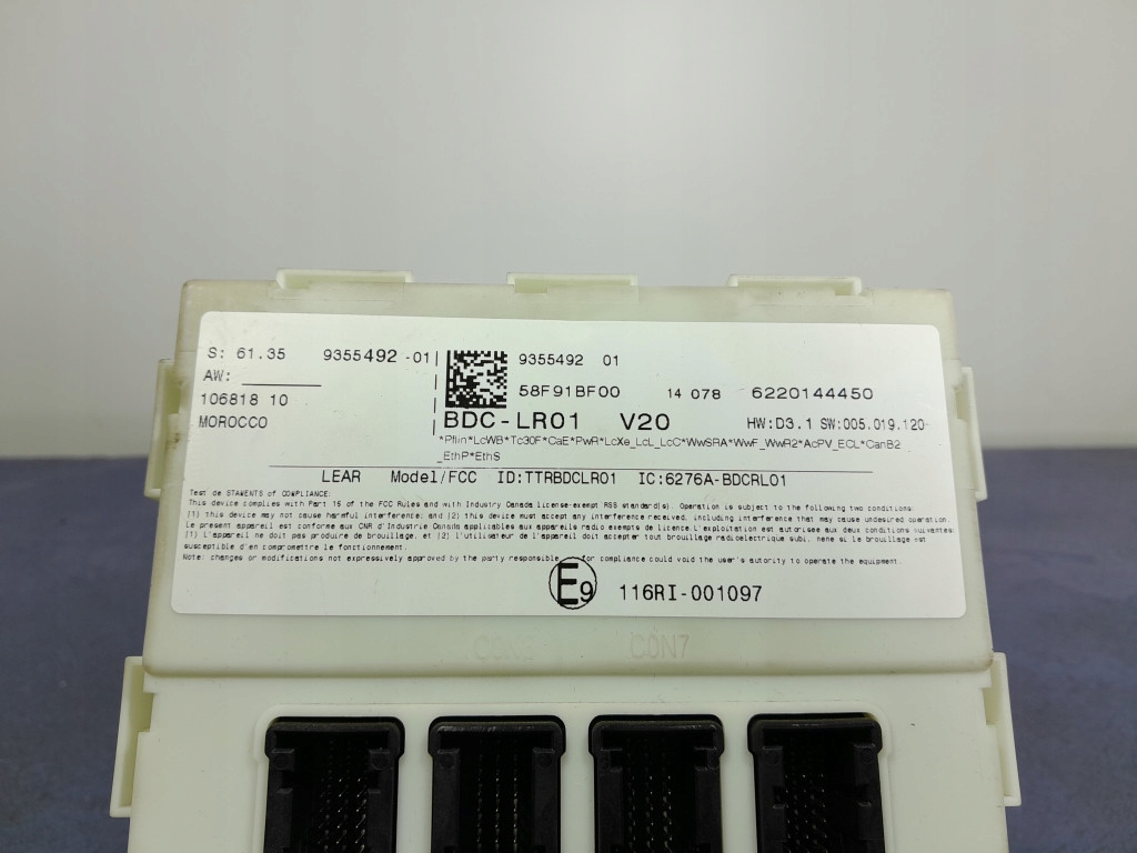 фото №5, Bmw x5 f15 блок управления модуль bdc 9355492