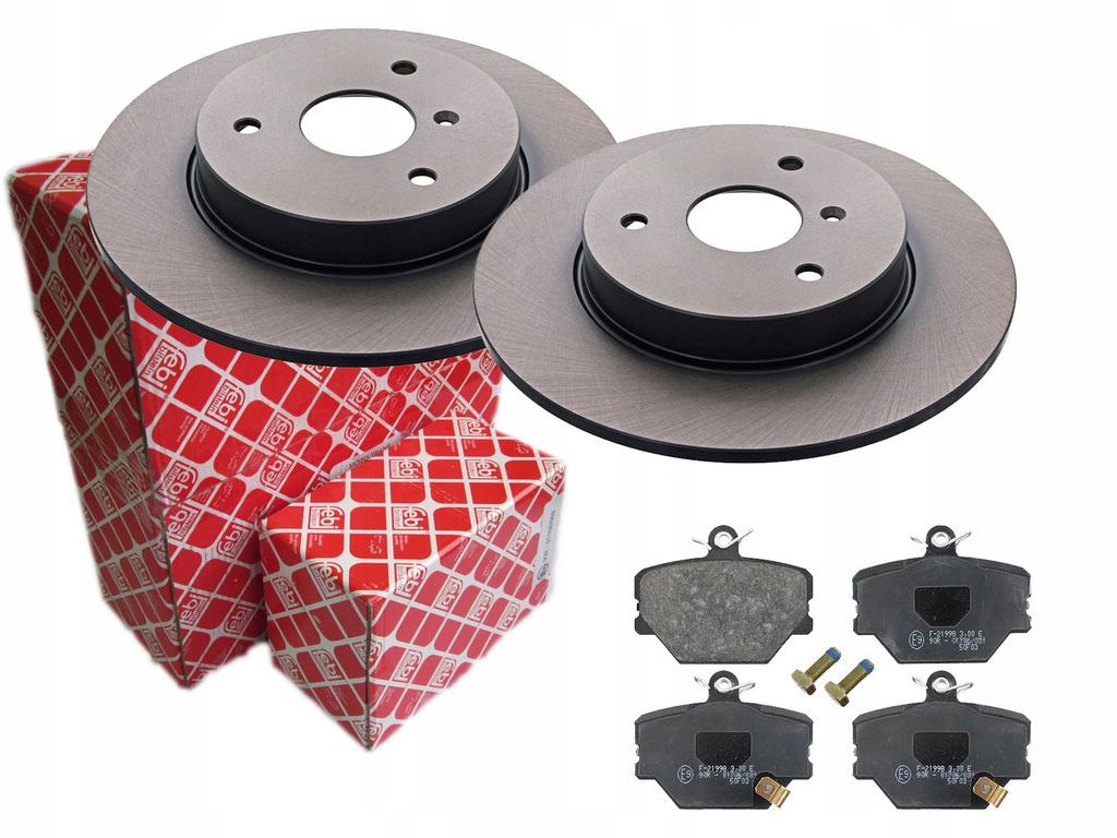 фото №1, Гальмівні диски + гальмівні колодки febi smart city coupe cabrio fortw