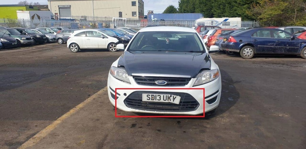 фото №7, Решётка бампера ford mondeo 4 facelift 2013 bs7117b968