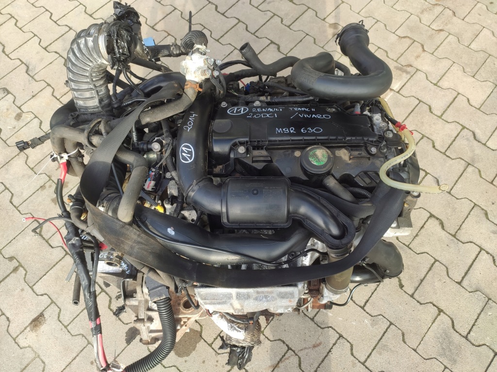 Двигатель комплектный  renault trafic 2.0 dci vivaro m9r 630 полная гарантия Недорого