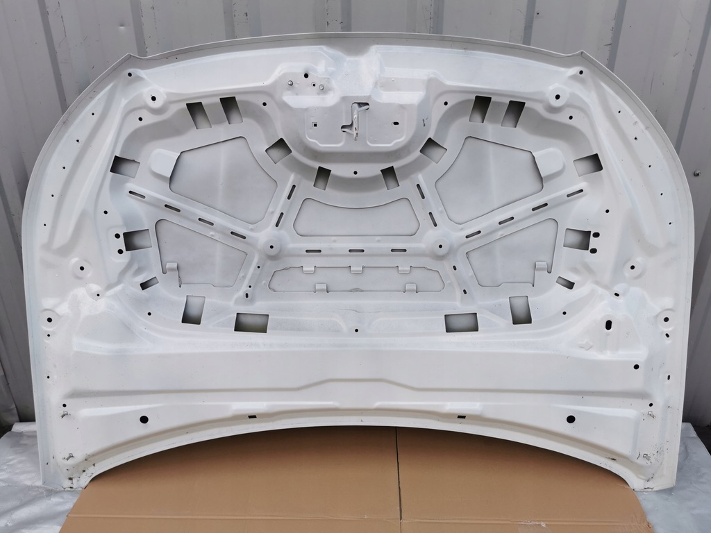 фото №11, Peugeot 2008 ii lift 23- капот кришка двигуна ładna пряма білий перламутр