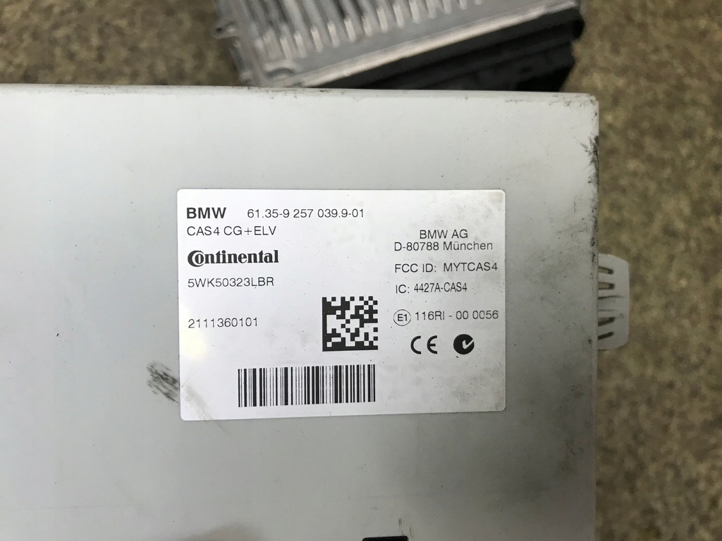 фото №6, Bmw 5 f10 набор стартовый блок управления двигателя 2 ключи 2.0 d n47 184 km f11